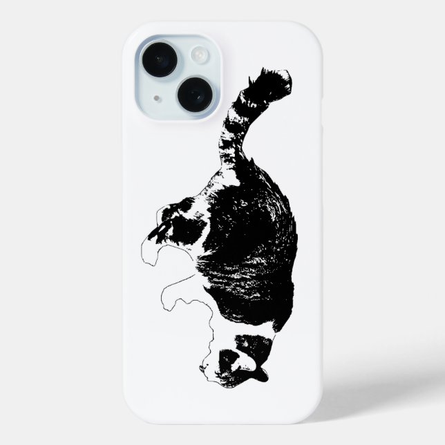 Crisp Profile, Confident Touch Case-Mate iPhone Case (Back)