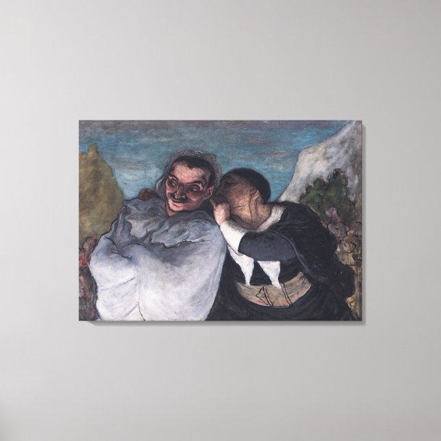 Crispin and Scapin Canvas Print (Front)