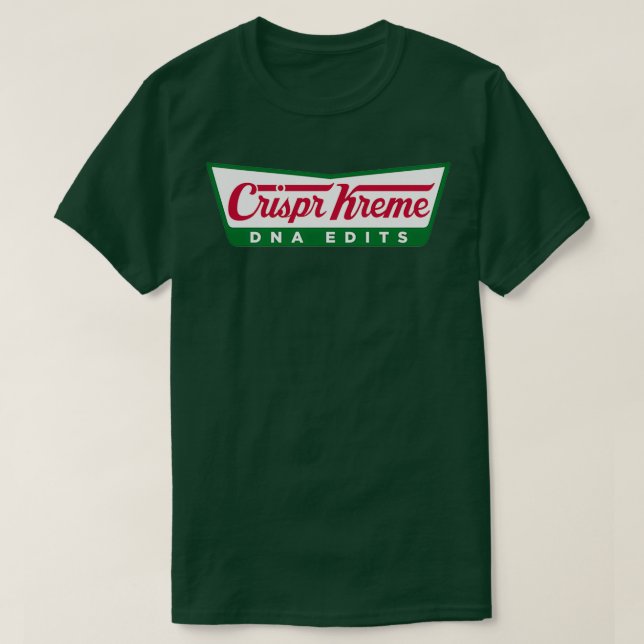 CRISPR Kreme DNA Edits for Scientists  T-Shirt (Design Front)