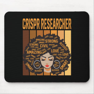 Crispr Researcher Powerful Black History Month Bla Mouse Mat