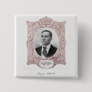 Crispus Attucks: Martyr of American Revolution 15 Cm Square Badge