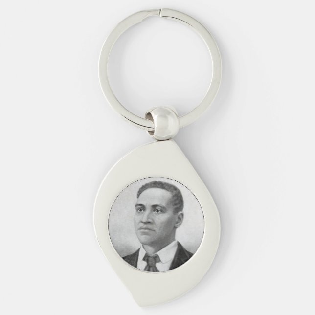 Crispus Attucks: Martyr of American Revolution Key Ring (Front)
