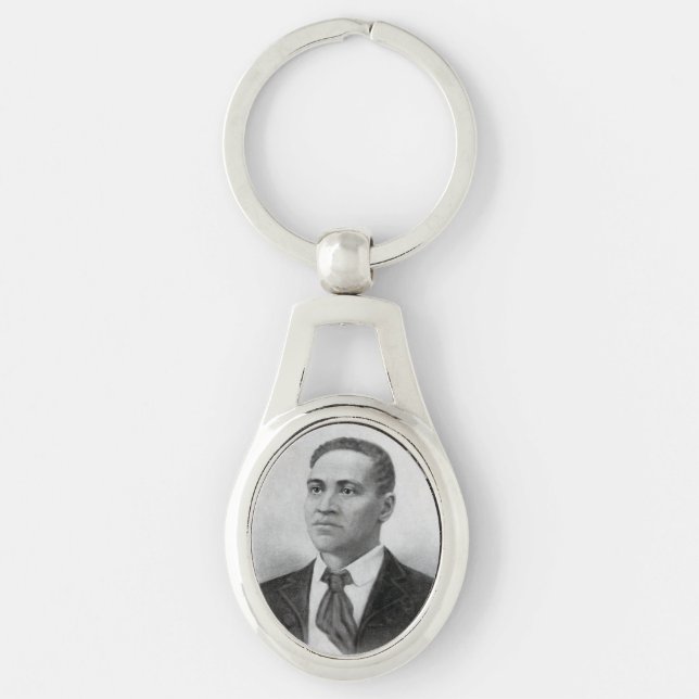 Crispus Attucks: Martyr of American Revolution Key Ring (Front)