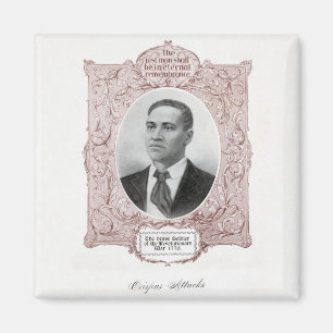 Crispus Attucks: Martyr of American Revolution Magnet