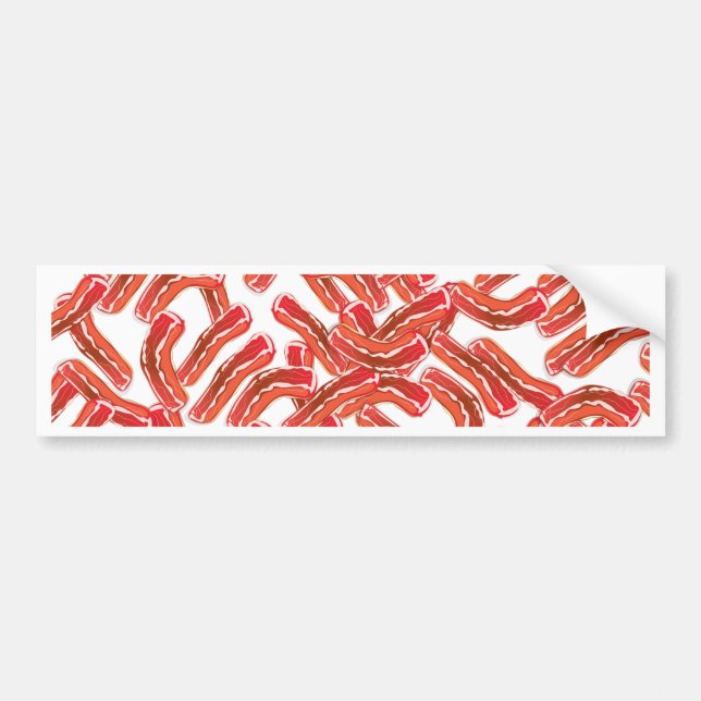 Crispy Bacon Bumper Sticker (Front)
