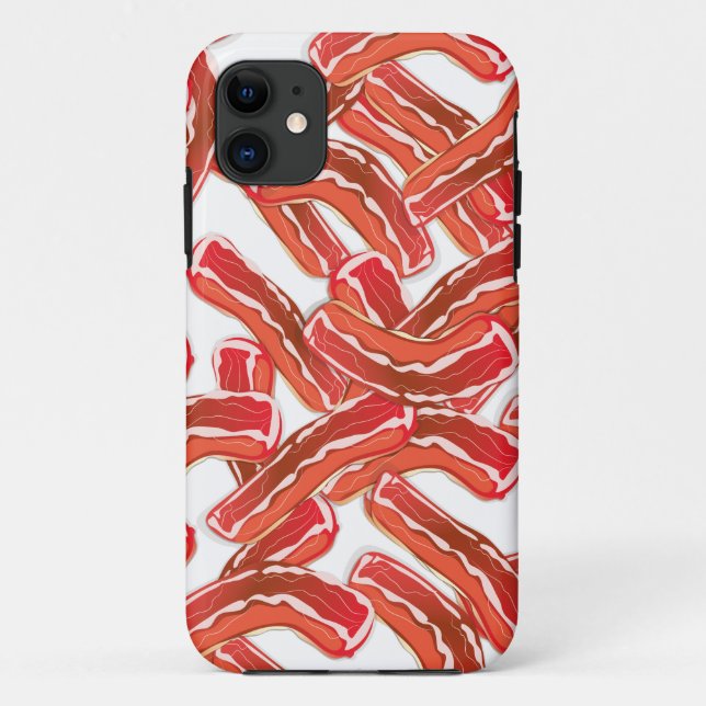 Crispy Bacon Pattern Case-Mate iPhone Case (Back)