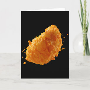 Crispy Chicken Nugget Funny Food Nuggets Tenders L Card