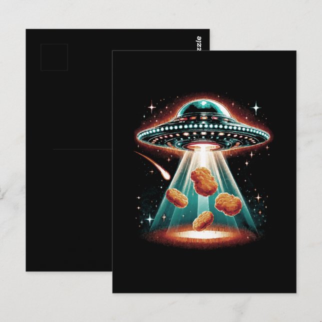 Crispy Chicken Nugget  Postcard (Front/Back)