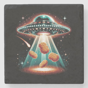 Crispy Chicken Nugget  Stone Coaster