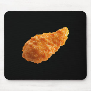 Crispy Chicken Tender Funny Food Nuggets Lover Mouse Mat