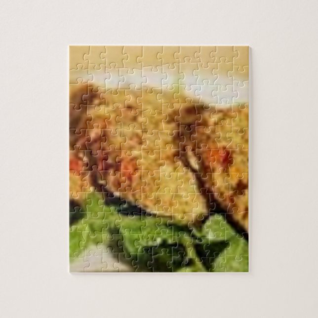 Crispy Crab Cakes Puzzle with Gift Box (Vertical)
