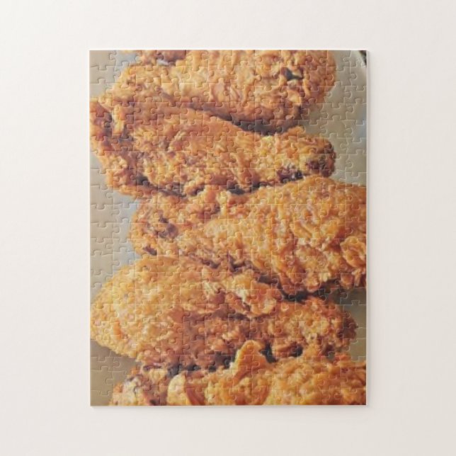 Crispy Fried Chicken Jigsaw Puzzle (Vertical)