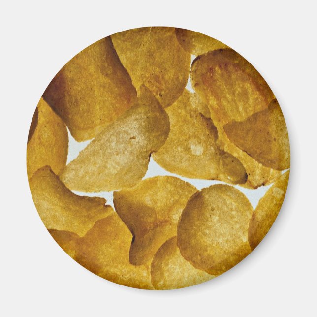 Crispy potato chips magnet (Front)