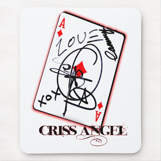 Criss Angel Card Mouse Mat (Front)
