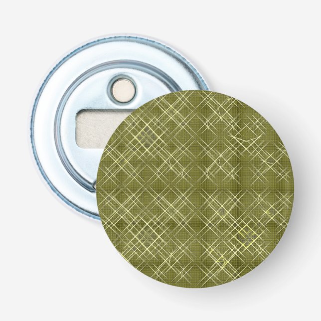 Crisscross Elegance Bottle Opener (Front)