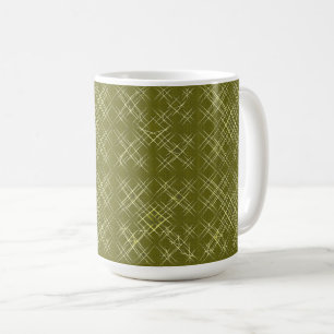 Crisscross Elegance Coffee Mug