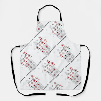 Crisscrossed Through A Generation Punnett Square Apron