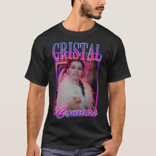 Cristal Connors Showgirls Tribute Sticker T-Shirt