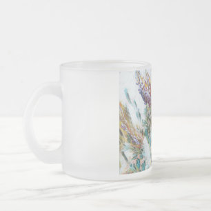 Cristal flower mug ♡ Taza de vidrio flores 