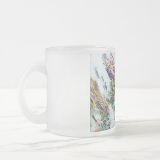 Cristal flower mug ♡ Taza de vidrio flores 