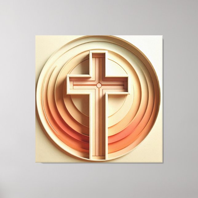 Cristian Cross  Canvas Print (Front)