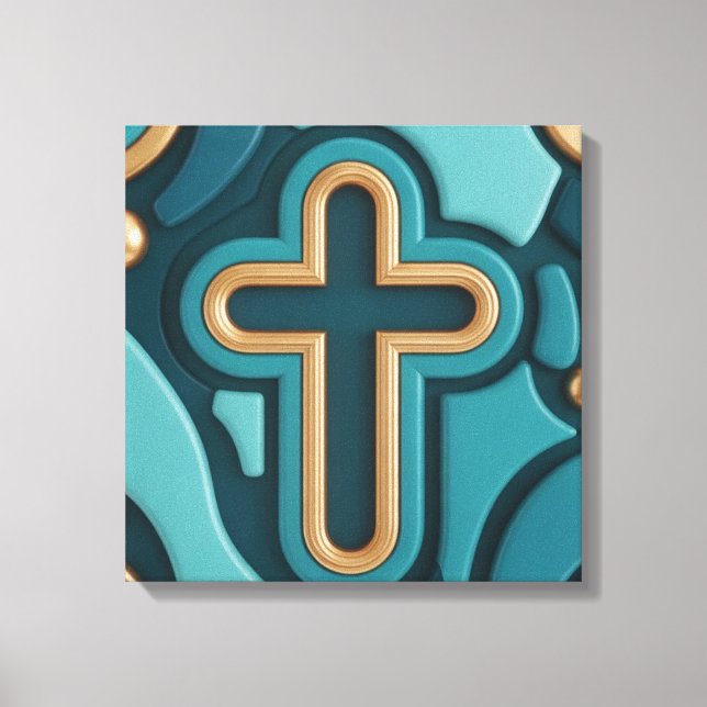 Cristian Cross  Canvas Print (Front)