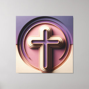 Cristian Cross  Canvas Print