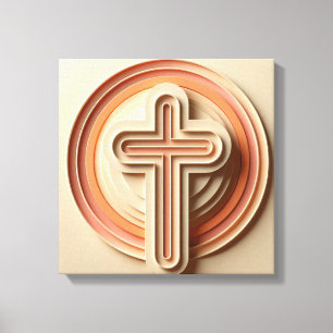 Cristian Cross  Canvas Print
