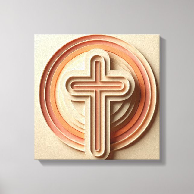 Cristian Cross  Canvas Print (Front)