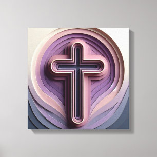 Cristian Cross  Canvas Print