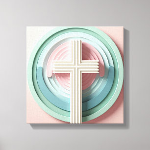 Cristian Cross  Canvas Print