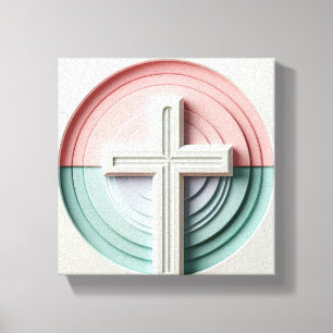 Cristian Cross  Canvas Print
