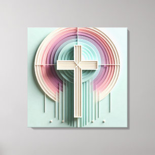 Cristian Cross  Canvas Print