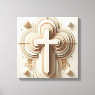 Cristian Cross  Canvas Print