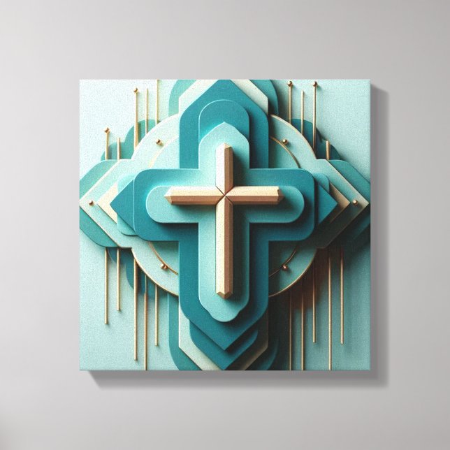 Cristian Cross  Canvas Print (Front)