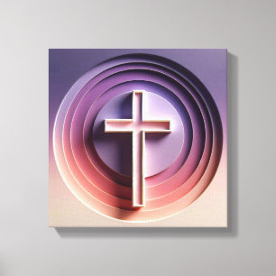 Cristian Cross  Canvas Print