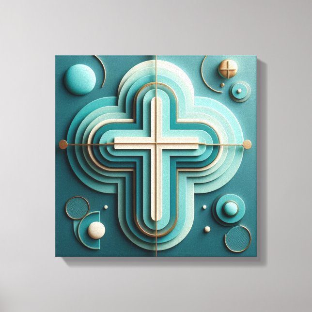 Cristian Cross  Canvas Print (Front)