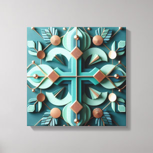 Cristian Cross  Canvas Print