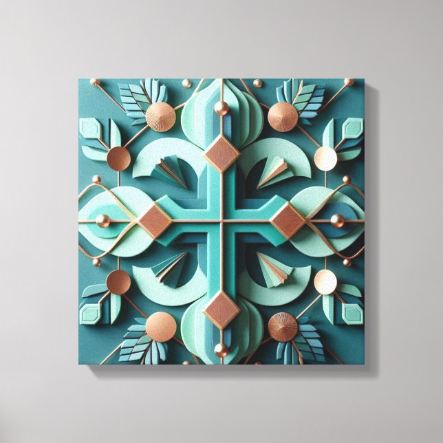 Cristian Cross  Canvas Print (Front)