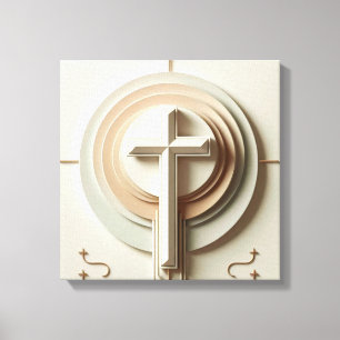 Cristian Cross  Canvas Print
