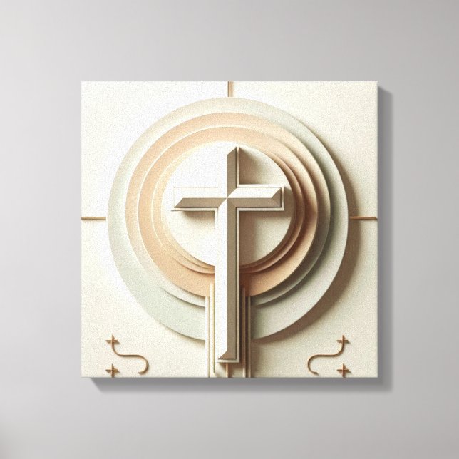 Cristian Cross  Canvas Print (Front)