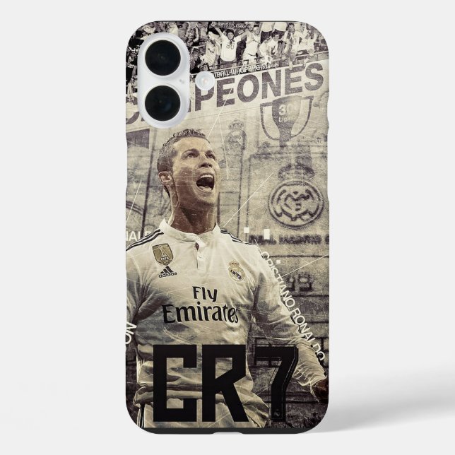 Cristiano Ronaldo Case-Mate iPhone Case (Back)