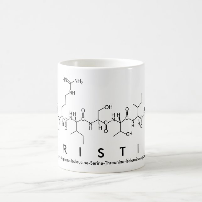Cristin peptide name mug (Center)