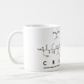 Cristin peptide name mug (Left)