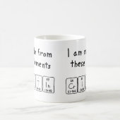 Cristin periodic table name mug (Center)