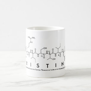 Cristina peptide name mug