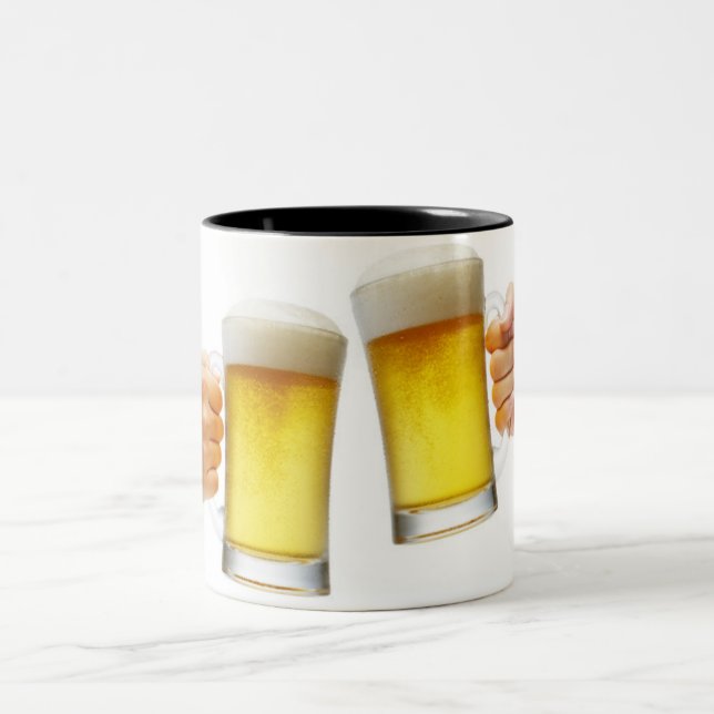 *CRISTMAS BEER TOAST** HOLIDAY MUG (Center)