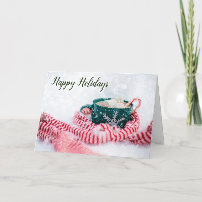 Cristmas Folded Greeting Card (Front)