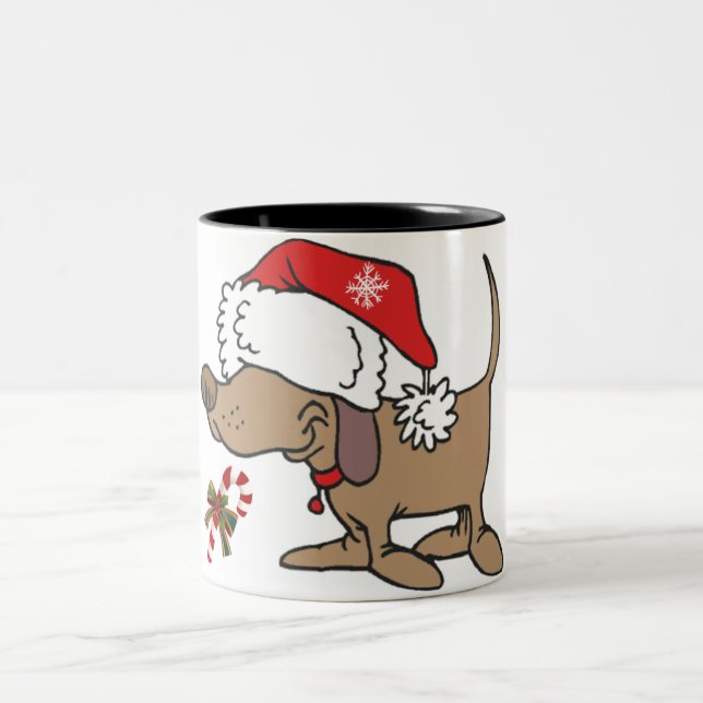 *CRISTMAS PUPPY** HOLIDAY MUG (Center)