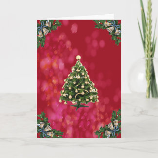 Cristmas Tree Holiday Card